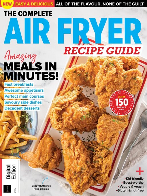 Cover image for Complete Air Fryer Recipe Guide, 6th Ed